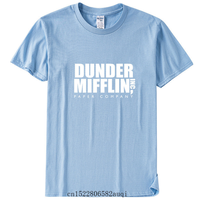 DUNDER logo Print Cotton T-Shirt