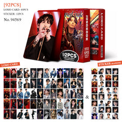 92pcs JUNGKOOK Photocards Collection