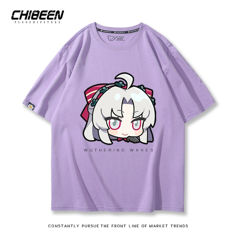 Versatile Game Emoji Short-sleeved T-shirt