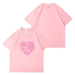 KPOP ON AIR LOGO Short-sleeved T-shirt
