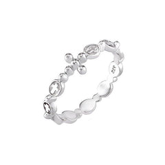 KARINA Same Style Cross Ring