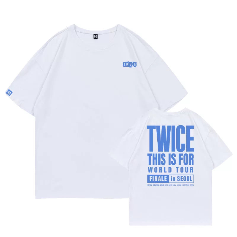 Twice World Tour FINALE Cotton T-Shirt