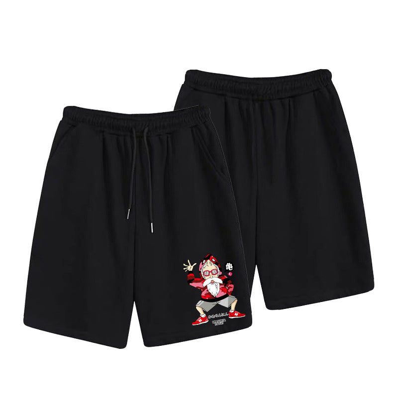 Men's Anime Loose Sports Leisure Shorts