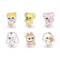 Cute Cartoon Transparent Acrylic Ornament