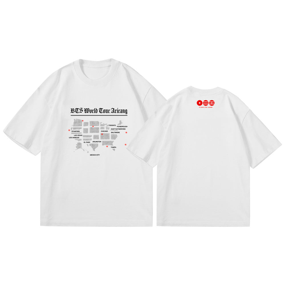 BANGTAN ARIRANG Tour "2.0" Cotton T-shirt