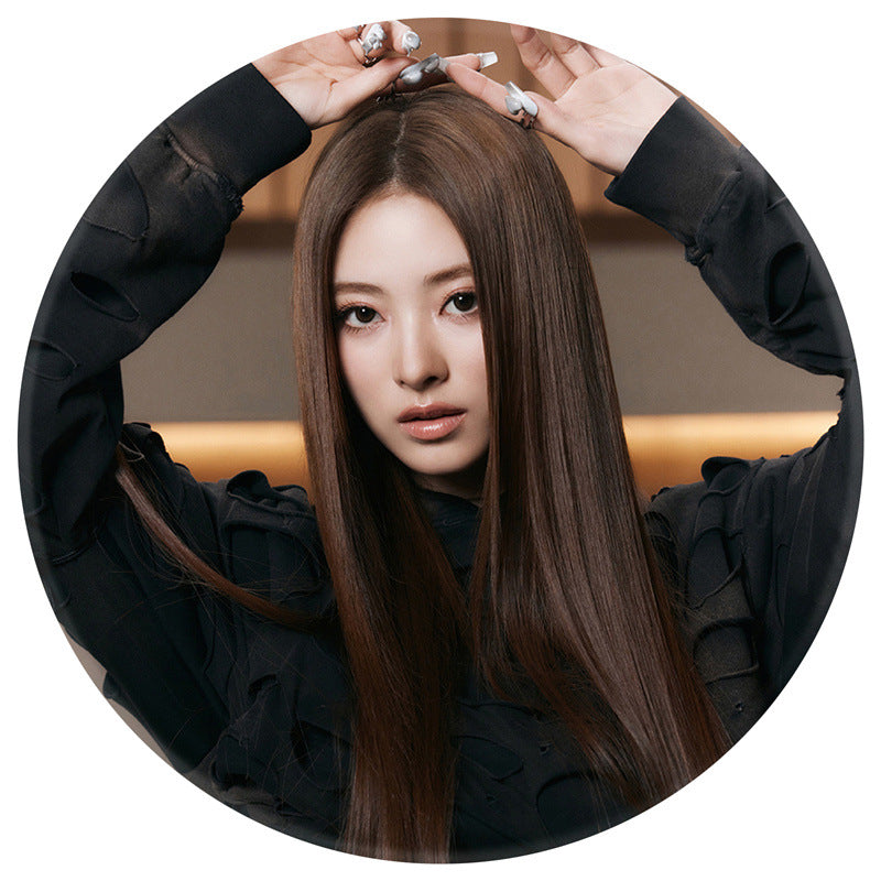 KPOP "MY EYES OPEN VVIDE" Badge Keychain Pendant