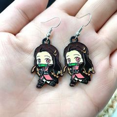 Lovely Anime Alloy Ear Hook Earrings