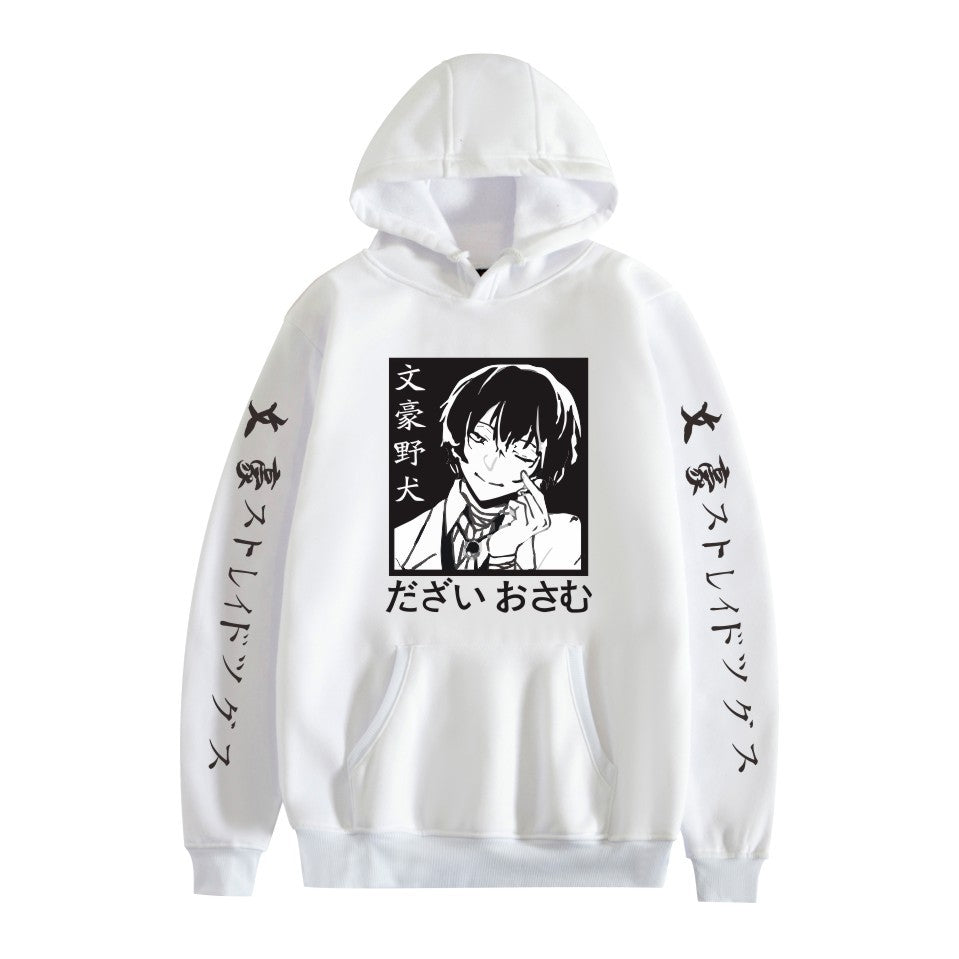 Unisex Dazai Anime Printed Hoodie