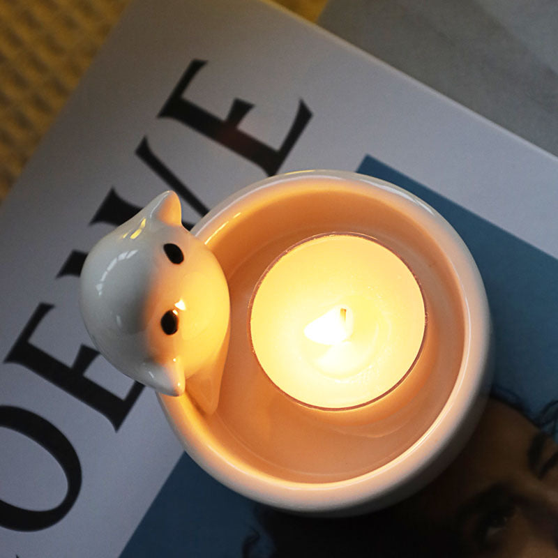 Adorable Ghost Candle Holder