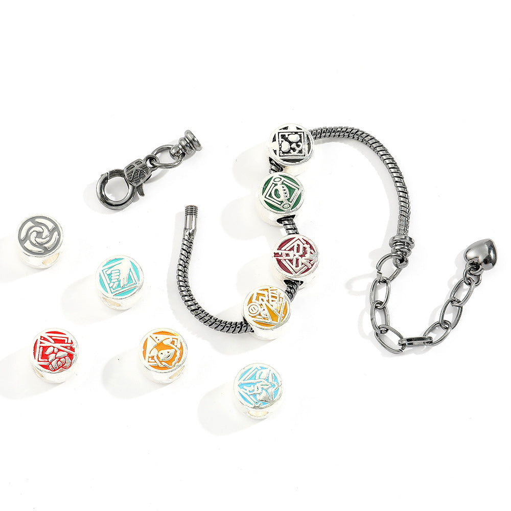 Chic Anime Beaded Bracelet