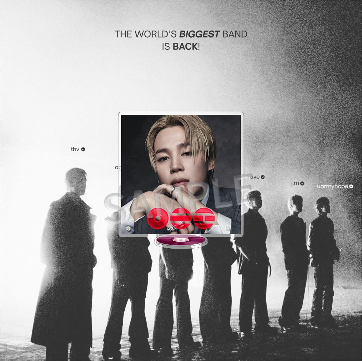 BANGTAN Arirang Acrylic Standing Desktop Figurine