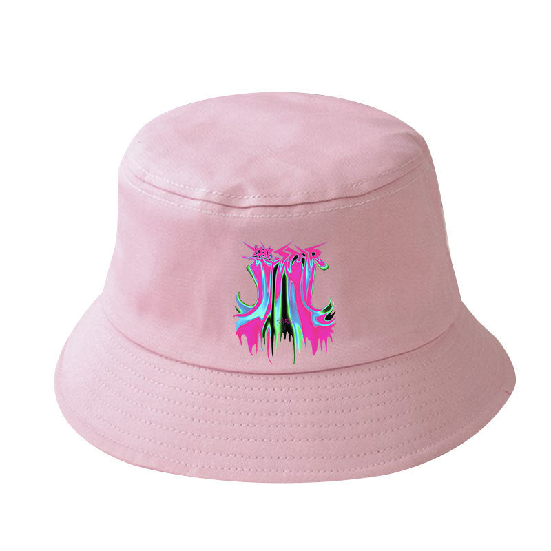 Trendy KPOP Star Personalized Logo Bucket Hat