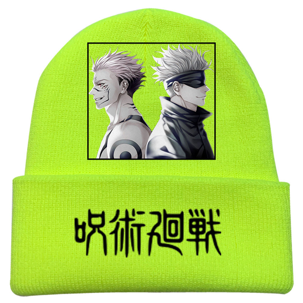 Casual Anime Gojo Warm Beanie