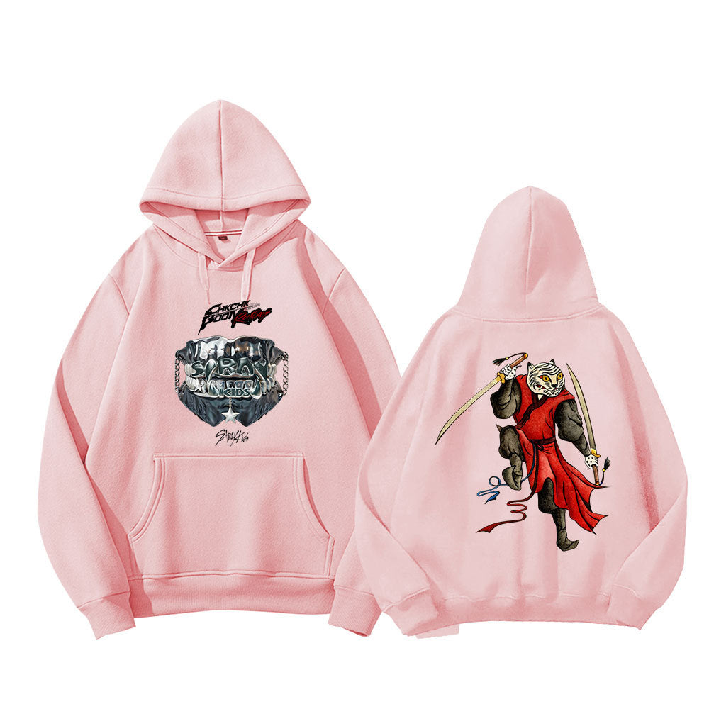 Women's Kpop ATE Logo Printed Hoodie