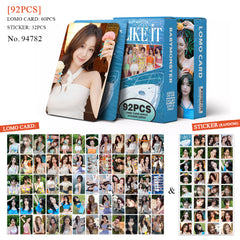 92PCS BM Single I LIKE IT Photocard Sticker