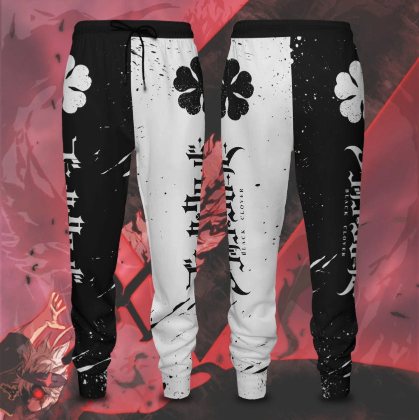 Men's Anime 3D Printed Cosplay Zip Hoodie