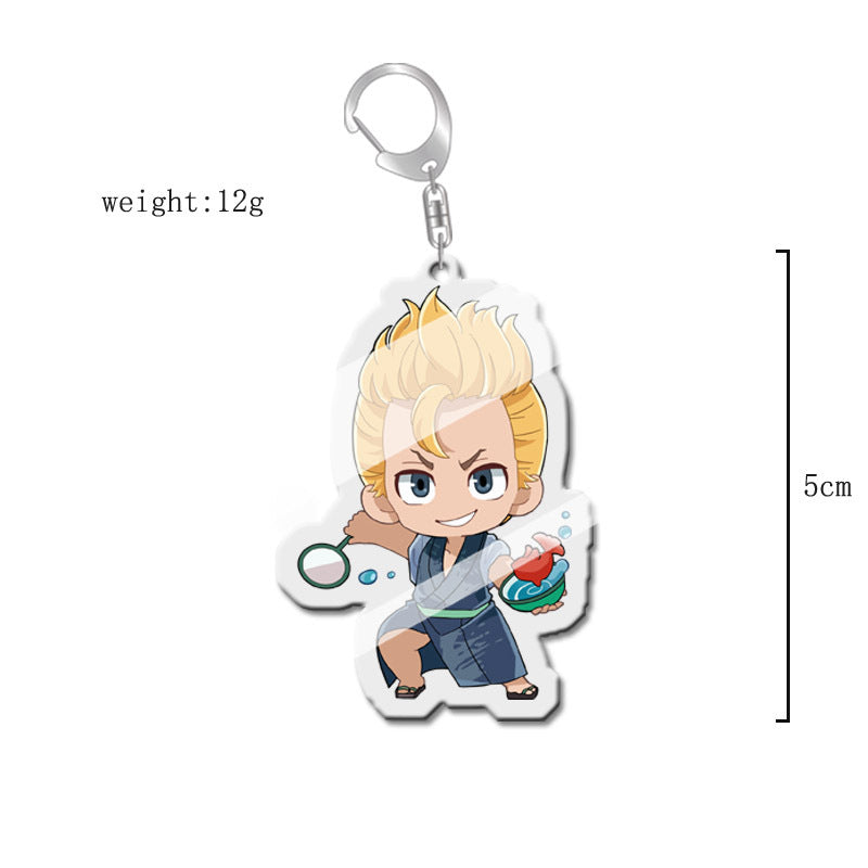 Manjiro Anime Keychain Pendant