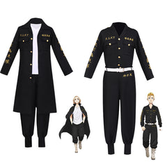 Embroidered Manjiro Team Uniform Cosplay Full Set
