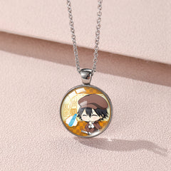 Anime Time Gem Necklace