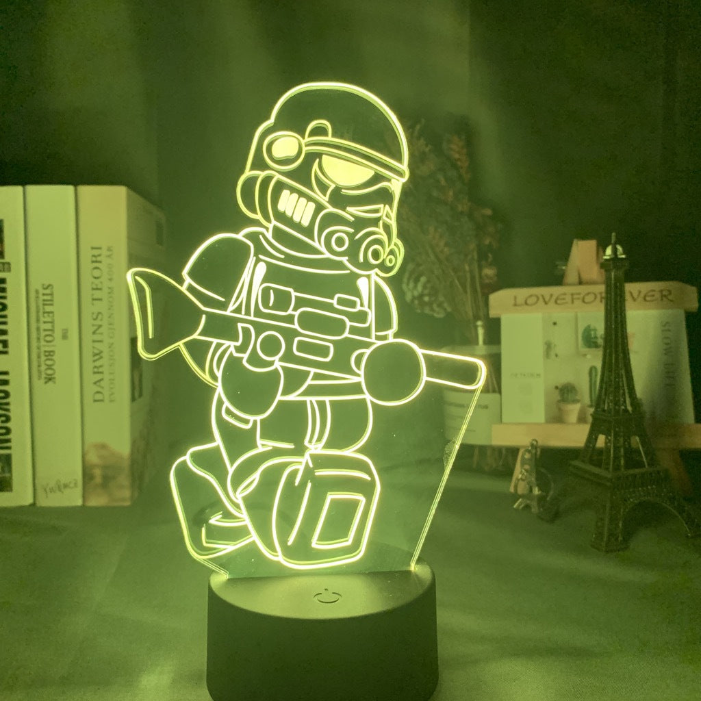 Colorful Comic 3D Night Light