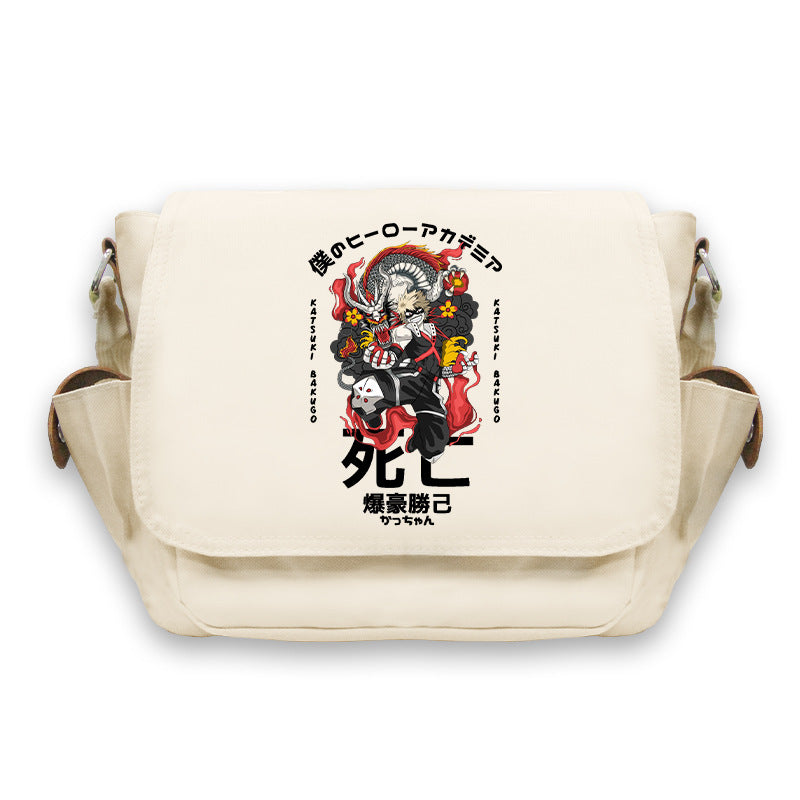 Casual Anime Waterproof Shoulder Bag