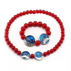 Fire Fist Ace COS Necklace Bracelet