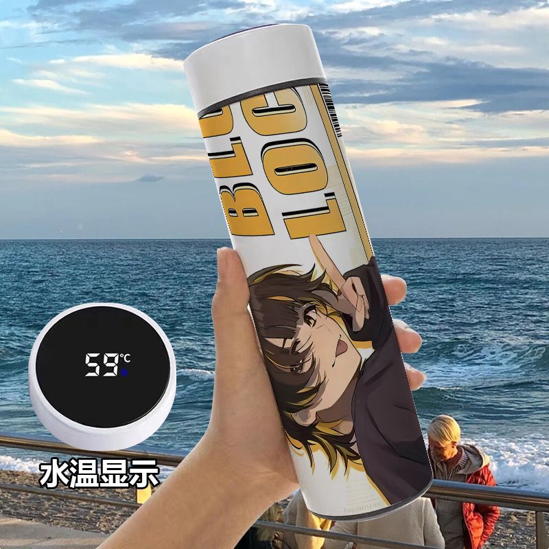 Anime Stainless Steel Portable Thermos Cup