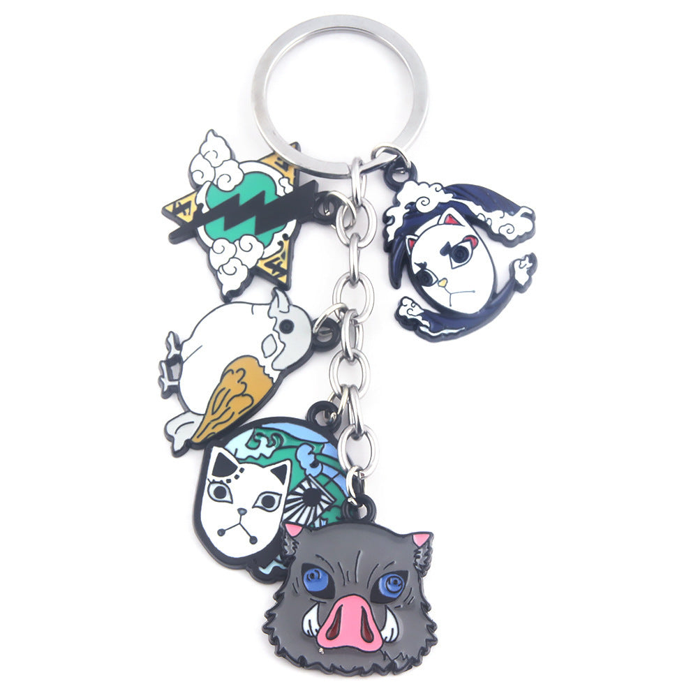 Cartoon Anime Character Keychain Pendant