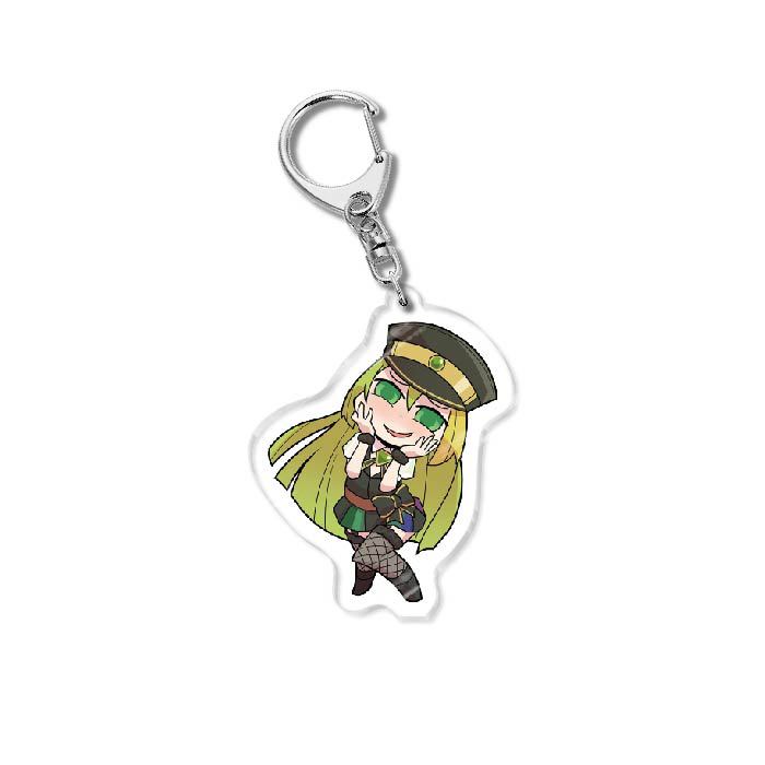 Cute Anime Acrylic Keychain Pendant