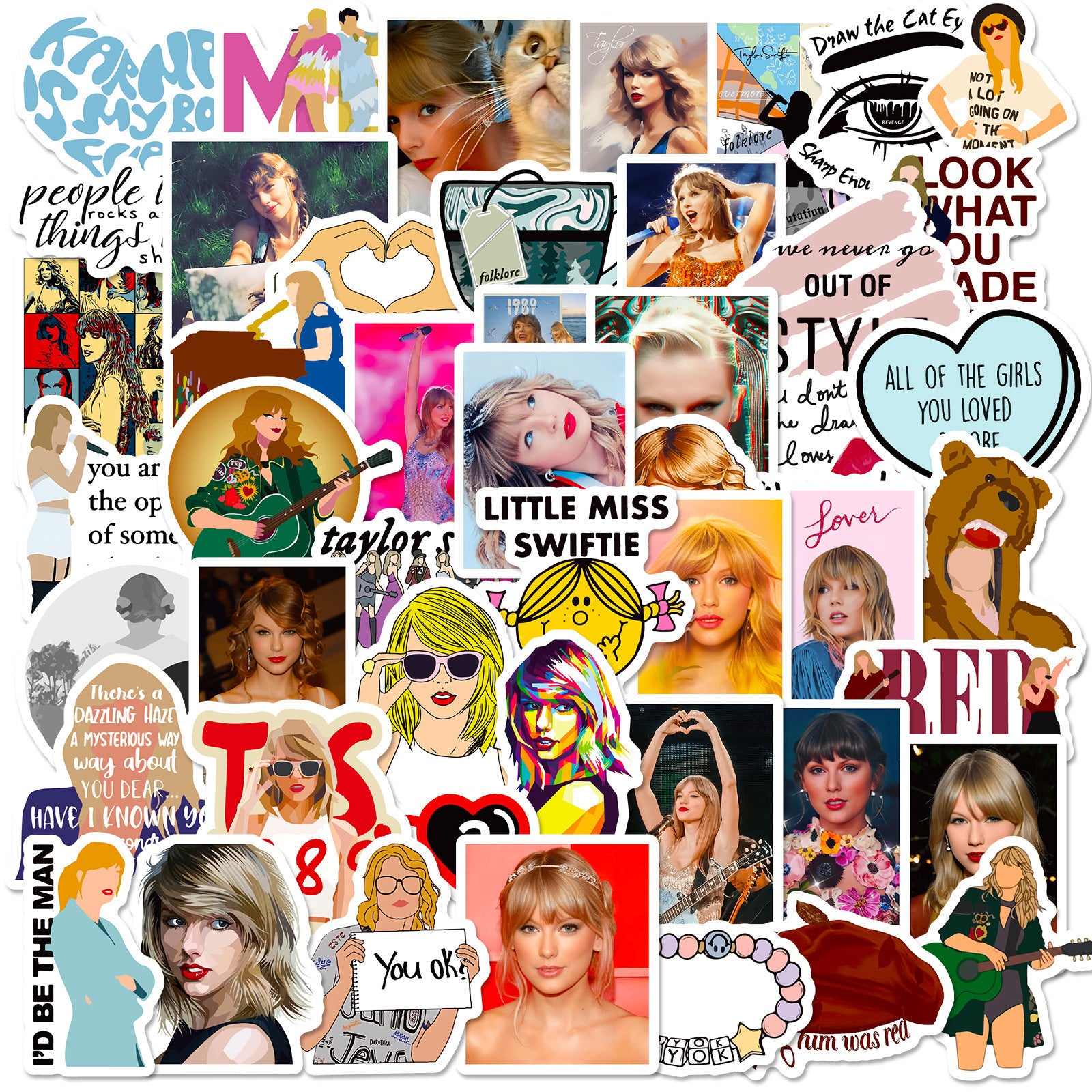 Taylor Waterproof Stickers