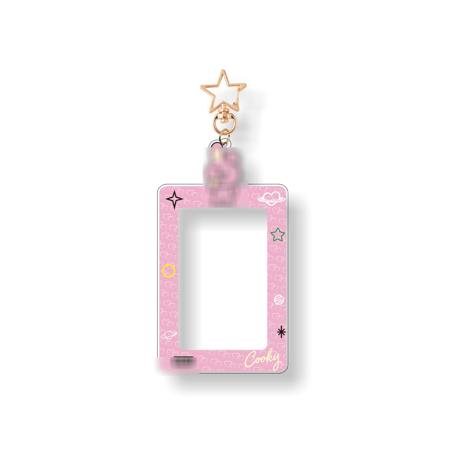 KPOP Cartoon Card Storage Pendant