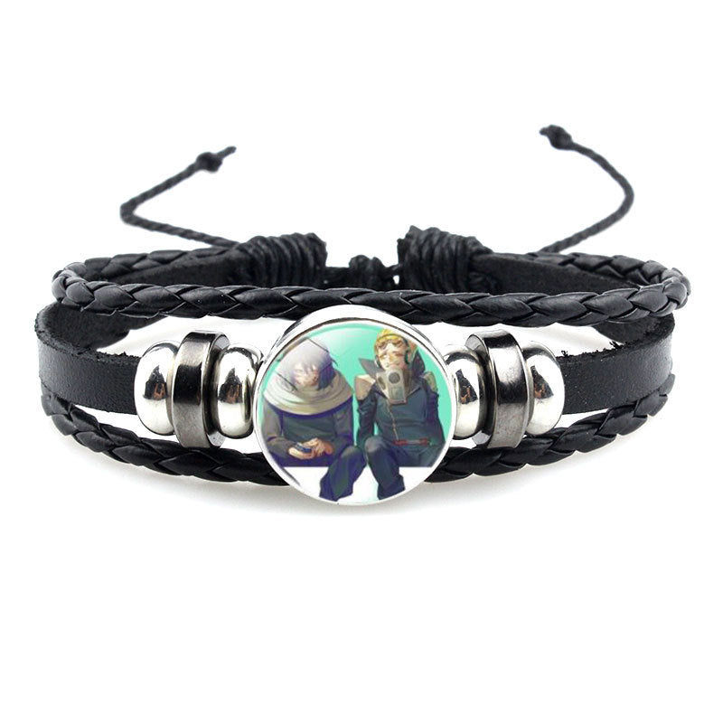 Trendy Anime Adjustable Rope Bracelet