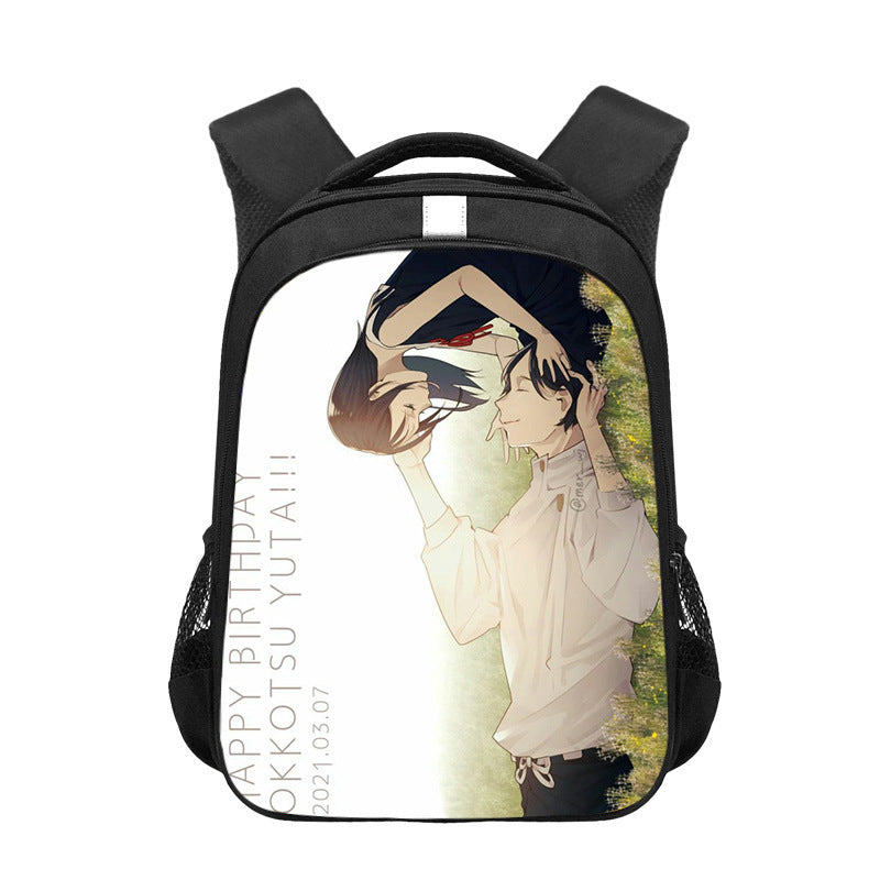 Cute Children's Anime Printed School Backpack