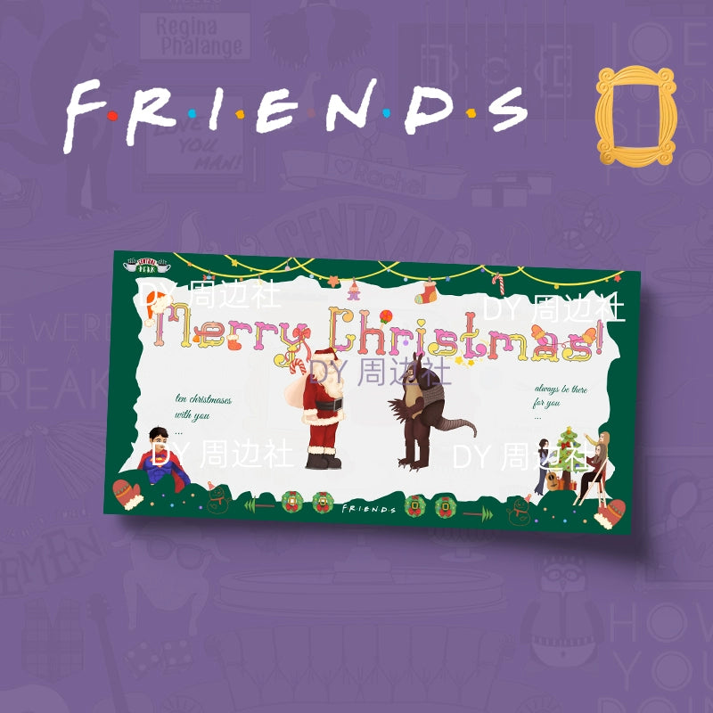 Friends Christmas Mouse Table Mat