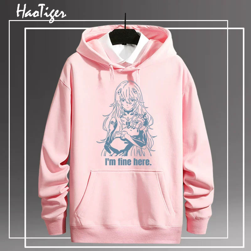 Unisex EVA Anime Pullover Hoodie