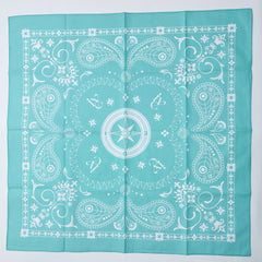 KPOP Logo Silk Square Scarf