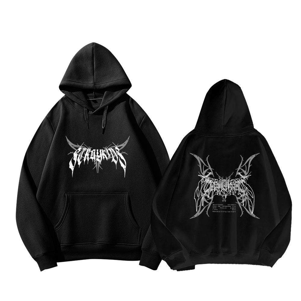 Kpop Album Logo Printed Hoodie