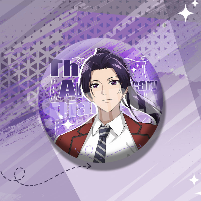 Double Flash Anime 75mm Badge