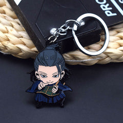 Cute Anime Figure Keychain Necklace