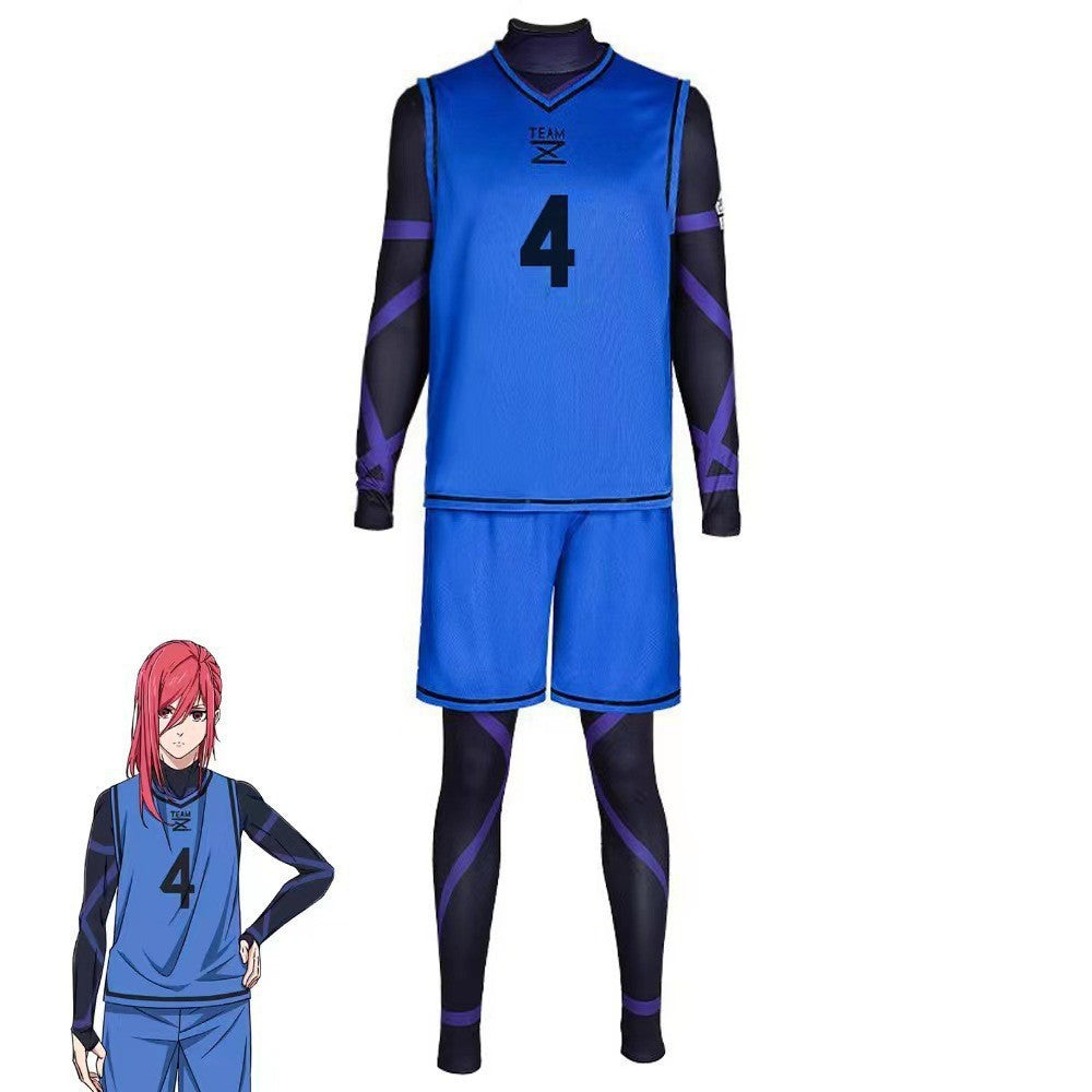 Unisex Anime Jersey Cosplay Sportswear Suit