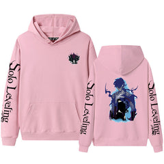 Trendy Anime Graphic Print Hoodie