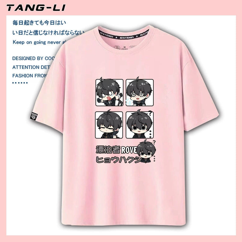 Casual Game Cotton Short Sleeve T-Shirt