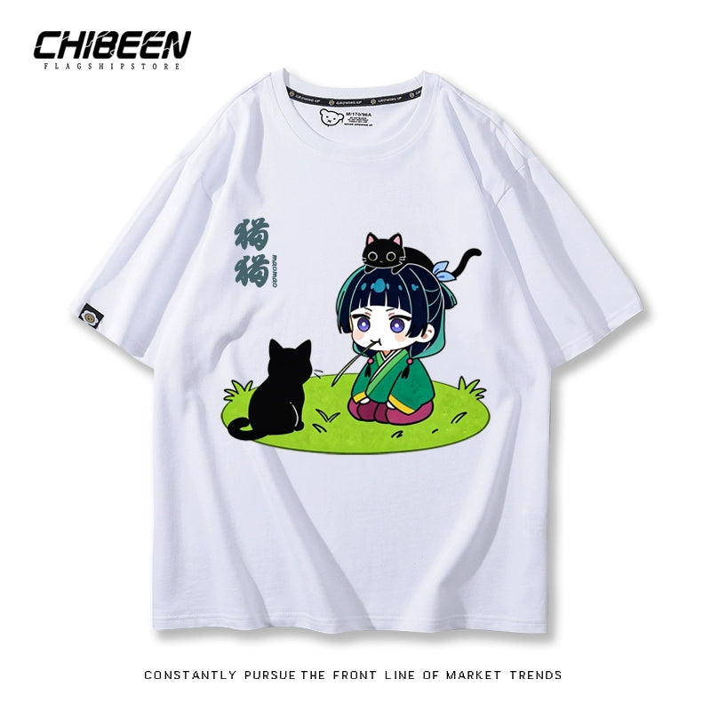 Unisex Anime Short-sleeved Casual T-shirt