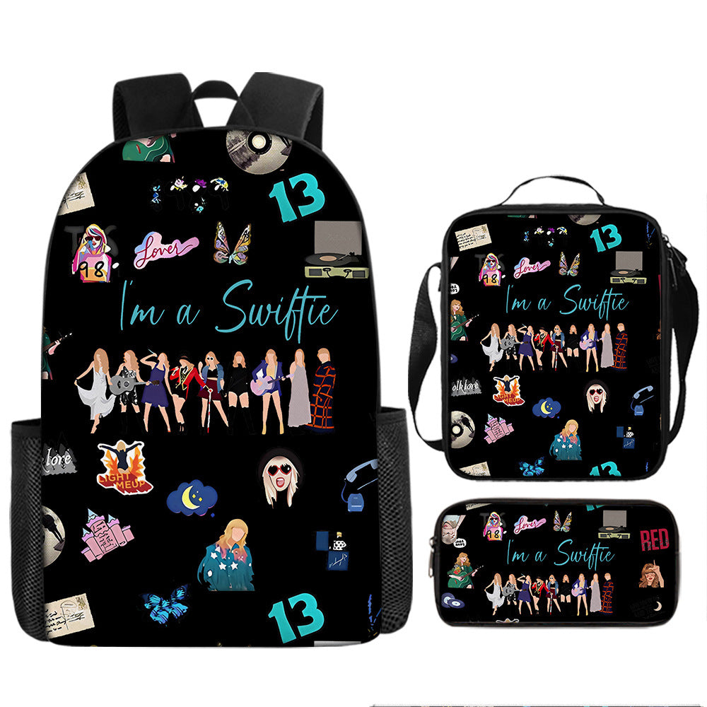 Children's Taylor School Backpack Pencil Bag Set