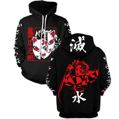 Unisex Demon 3D Print Pullover Cosplay Hoodie