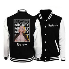 Men's and Women's 3D Printed Baseball Jacket