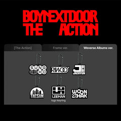 BND "The Action" Name Tag Keyring