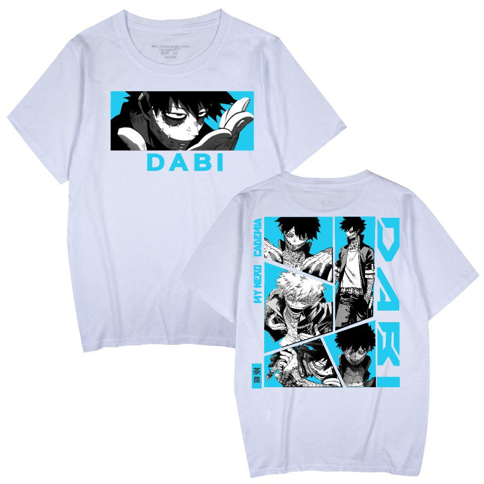 Unisex Trendy Dabi Pattern Loose T-shirt