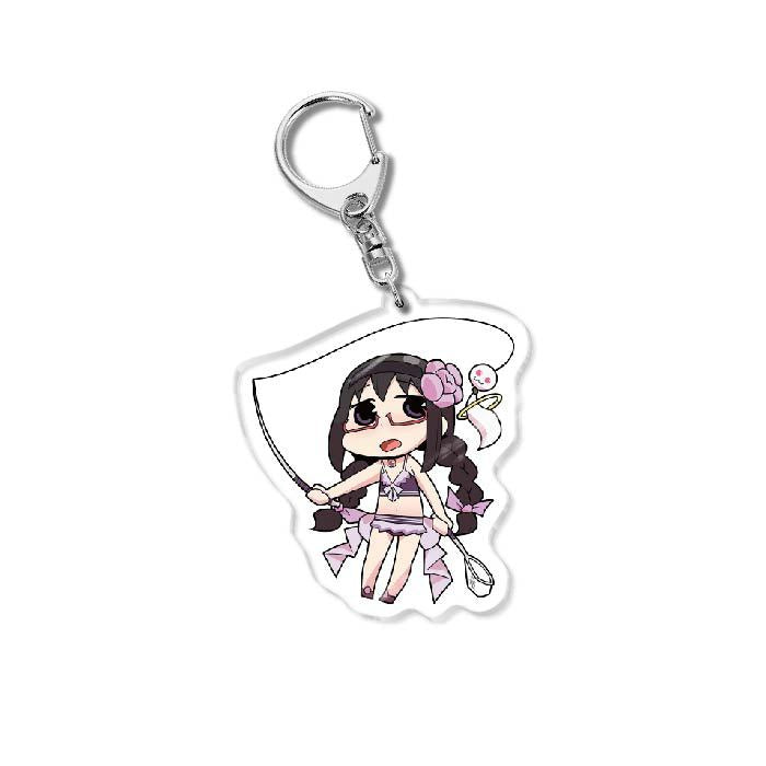Cute Anime Acrylic Keychain Pendant