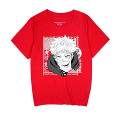 Unisex Anime Loose Pullover Short-sleeved T-shirt